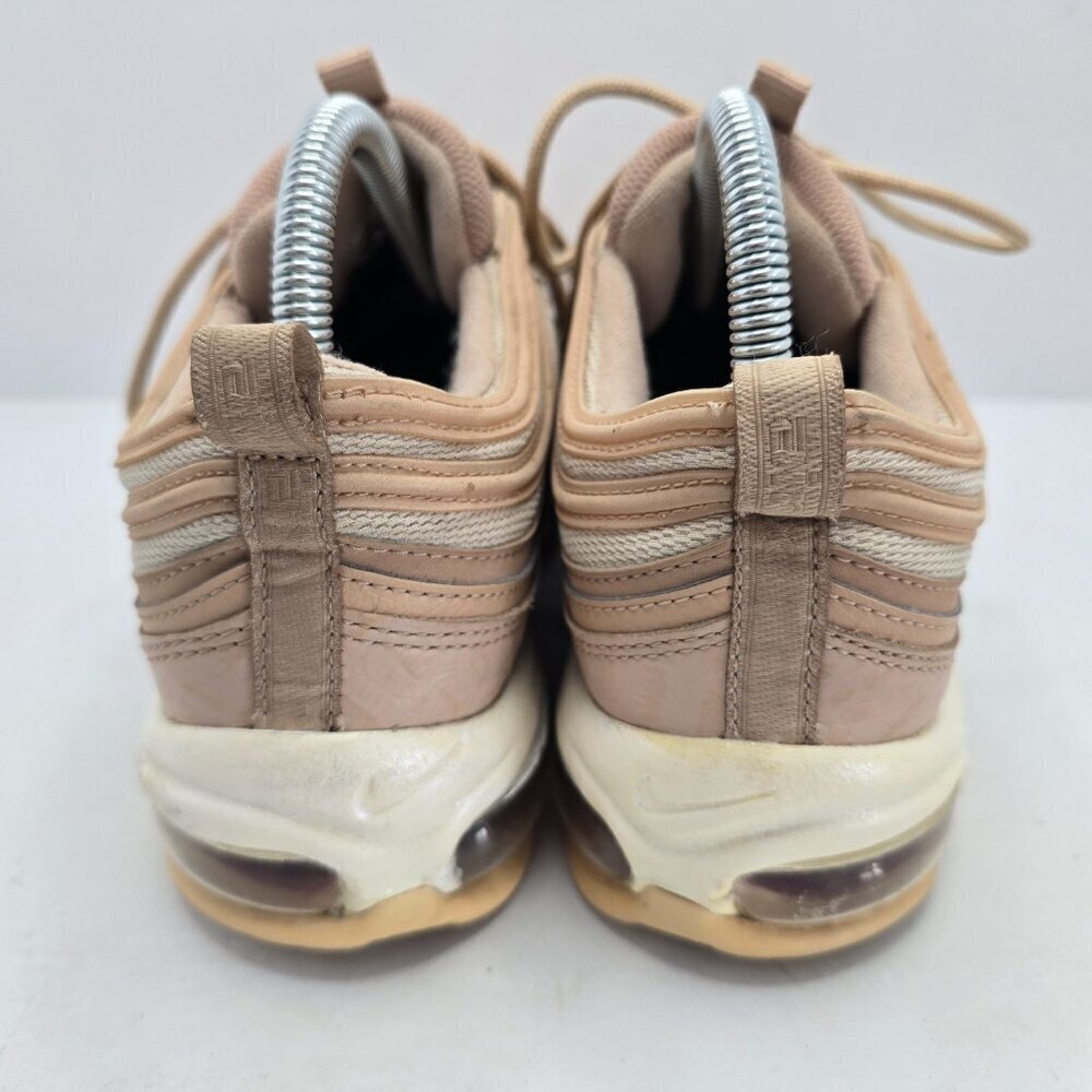 Nike | Air Max 97 Premium Particle neutral beige sporty low-top sneakers | WMS 8 - Picture 6 of 10